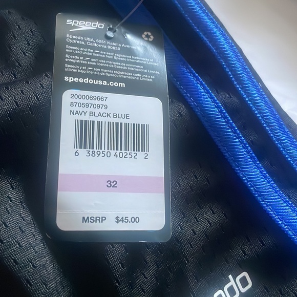 Speedo Men’s Swimsuit Square Leg - Picture 6 of 7